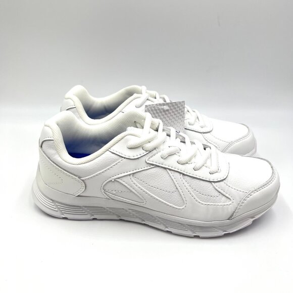 7.5W‎ 7.5 WIDE WIDTH Shoes For Crews Womens Galley II White Work Sneakers Shoes - Picture 1 of 13